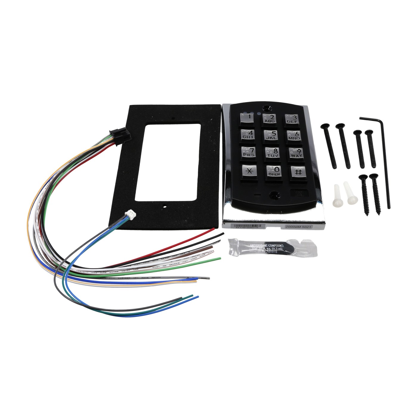 Linear 2000 Series Em Style FlushMount Durable Metal Access Control