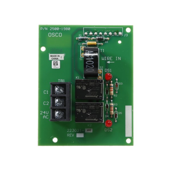 Linear / Osco 3 Phase Motor Board for Automatic Gate Operators - 2500-1980