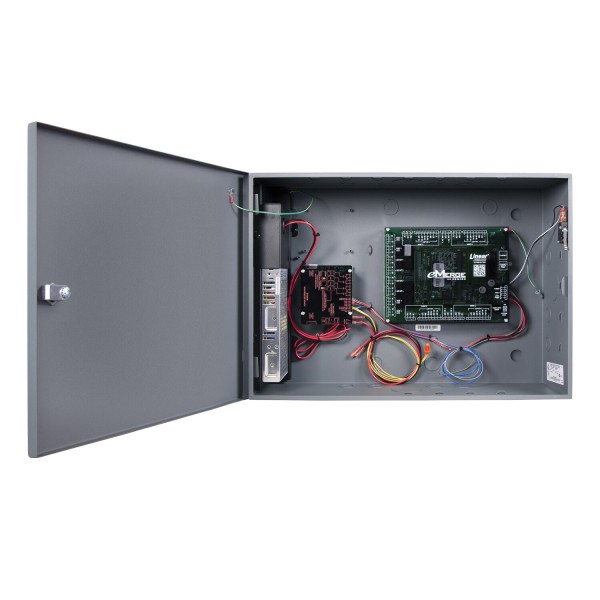 Linear Elite-36 36 Door Access Control System with Power Distribution Cabinet & 4-Door Controller