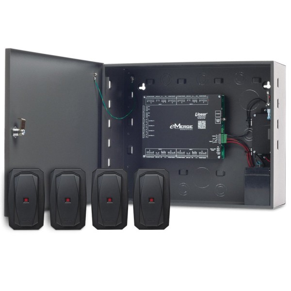 eMerge Elite-36 4-Door Standard Cabinet W/4-Reader Bundle System