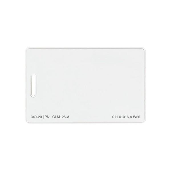 Linear 125 kHz RFID Imageable Clamshell Card for AWID Readers (25 Pack) CLM125-AC - 830-0043C - Custom Code