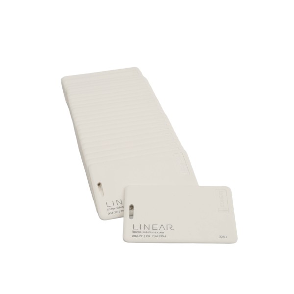 Linear 13.56 MHz RFID Imageable Clamshell Card (25 Pack) CLM135-LC - 830-0047C