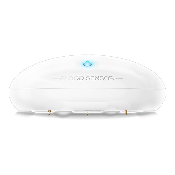 Linear/Osco Z-Wave Wireless Flood and Temperature Sensor - FGFS-101-US