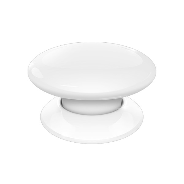 Linear/Osco Z-Wave Wireless Push Button Scene Controller (White) - FGPB-101-1-US