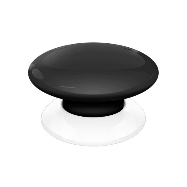 Linear/Osco Z-Wave Wireless Push Button Scene Controller (Black) - FGPB-101-2-US
