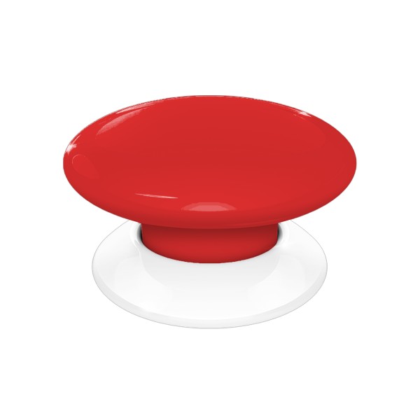 Linear/Osco Z-Wave Wireless Push Button Scene Controller (Red) - FGPB-101-3-US