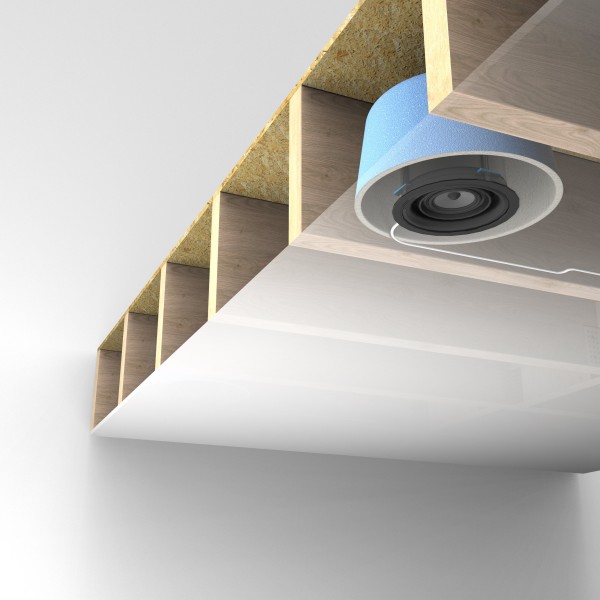 Linear/Osco Speaker System SIX PACK- Universal Fire rated acoustic back can for round in ceiling speakers (QTY 6) - FRBC-UNI
