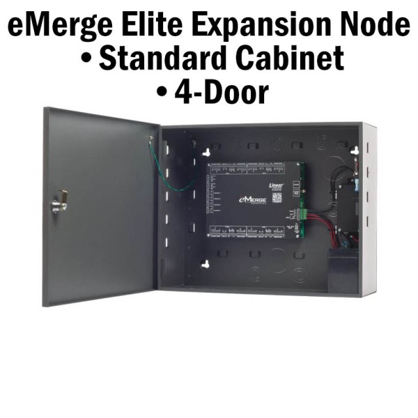 eMerge Elite 4-Door Expansion Node w/ Standard Cabinet