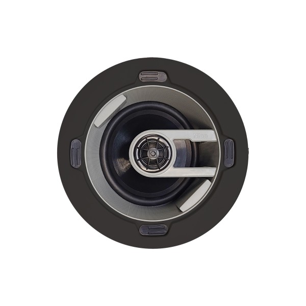 Linear/Osco Speaker System 6.5 inch in-ceiling speaker tilt injected poly woofer( 15 degrees), pivoting 1 inch silk AccuAim tweeter, per Each - SC1-IC6-TILT