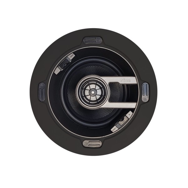 Linear/Osco Speaker System 6.5 inch In-ceiling speaker with black Kevlar woofer pivoting 1 1/4 inch aluminum magnesium AccuAim tweeter/ tool-less install - SC3-IC6