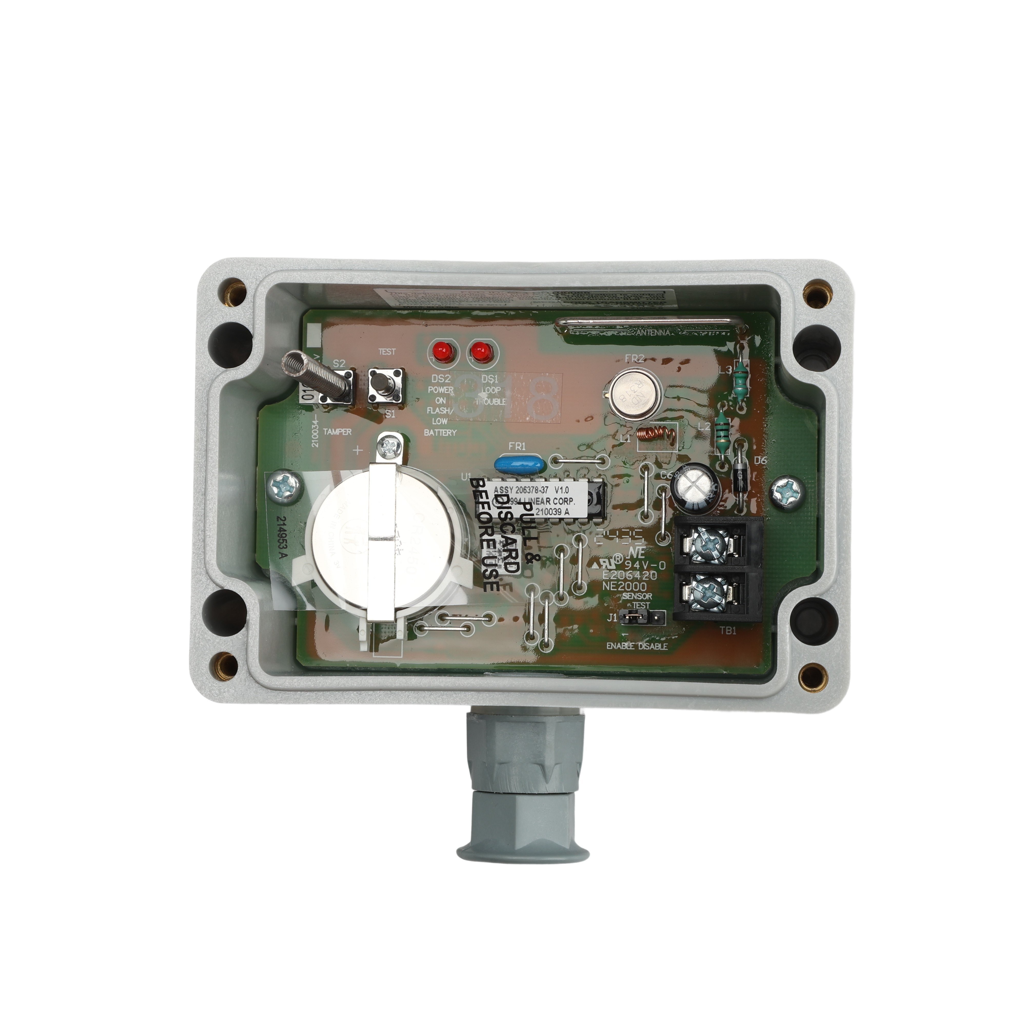 Linear - Safety Gate Edge Transmitter with Hardware Linear MGT- 2510 ...