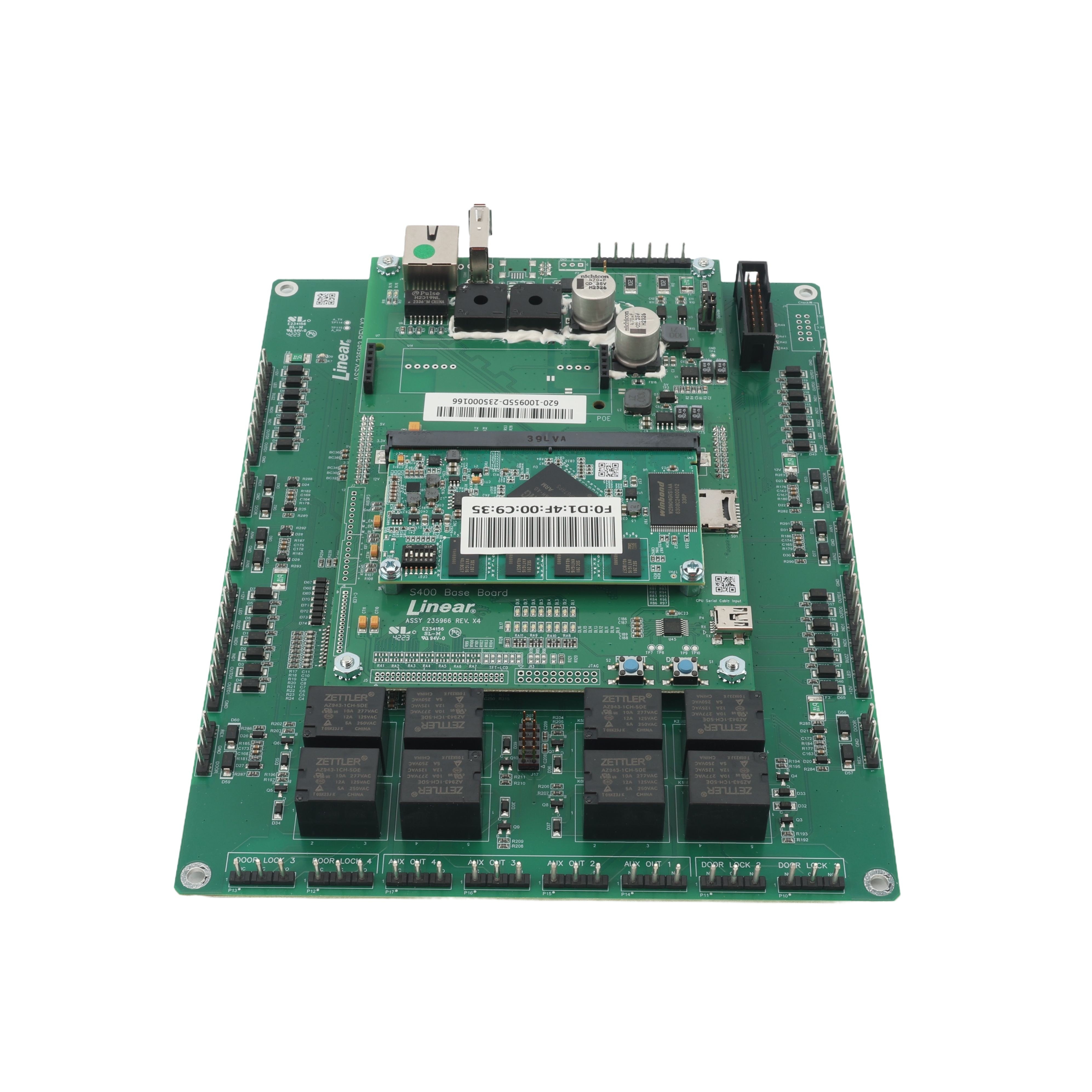 Linear PCBA Replacement BoardKit with Swap Card, Linear E3 - 620 