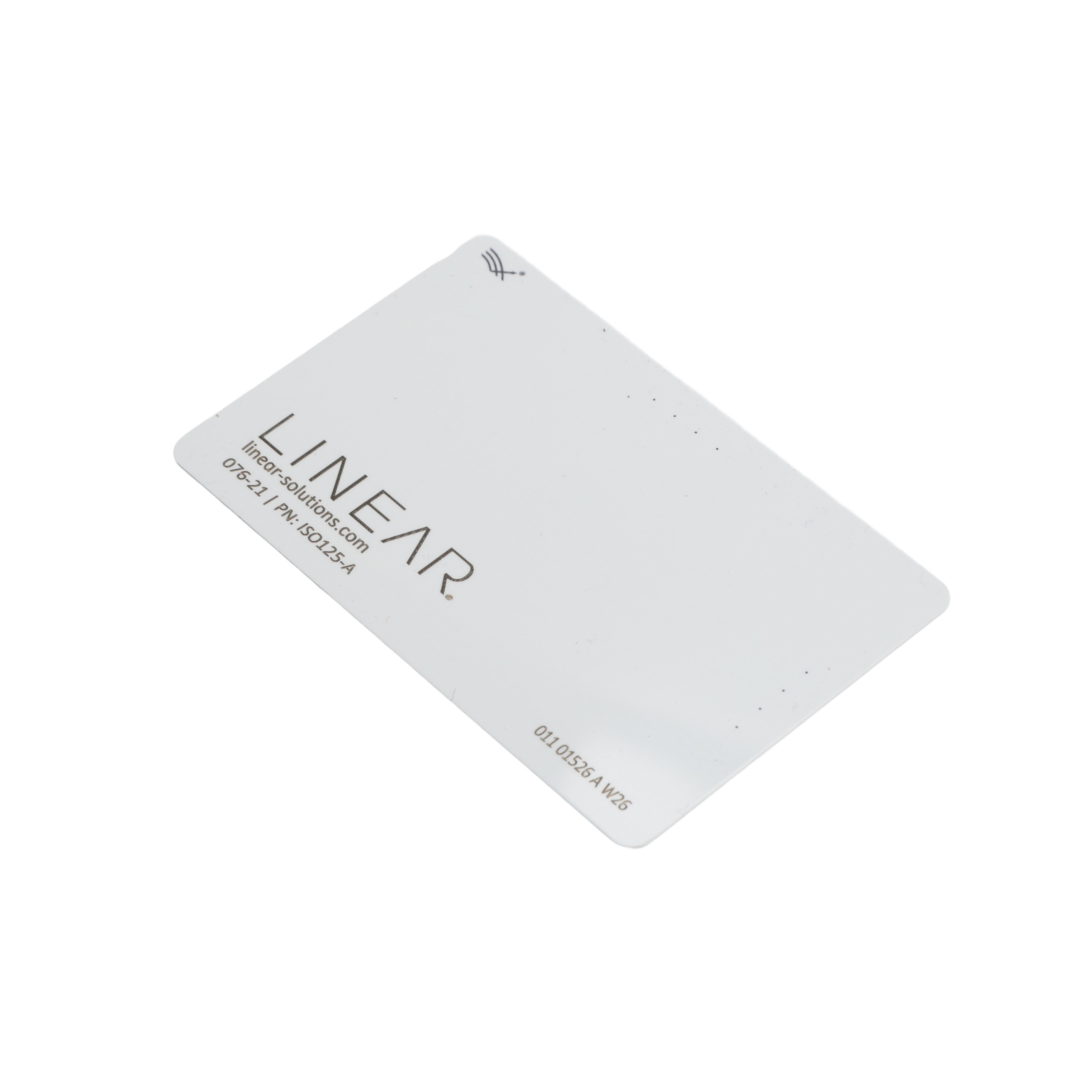 Linear 125 kHz RFID Imageable ISO Card for AWID Readers (25 Pack ...