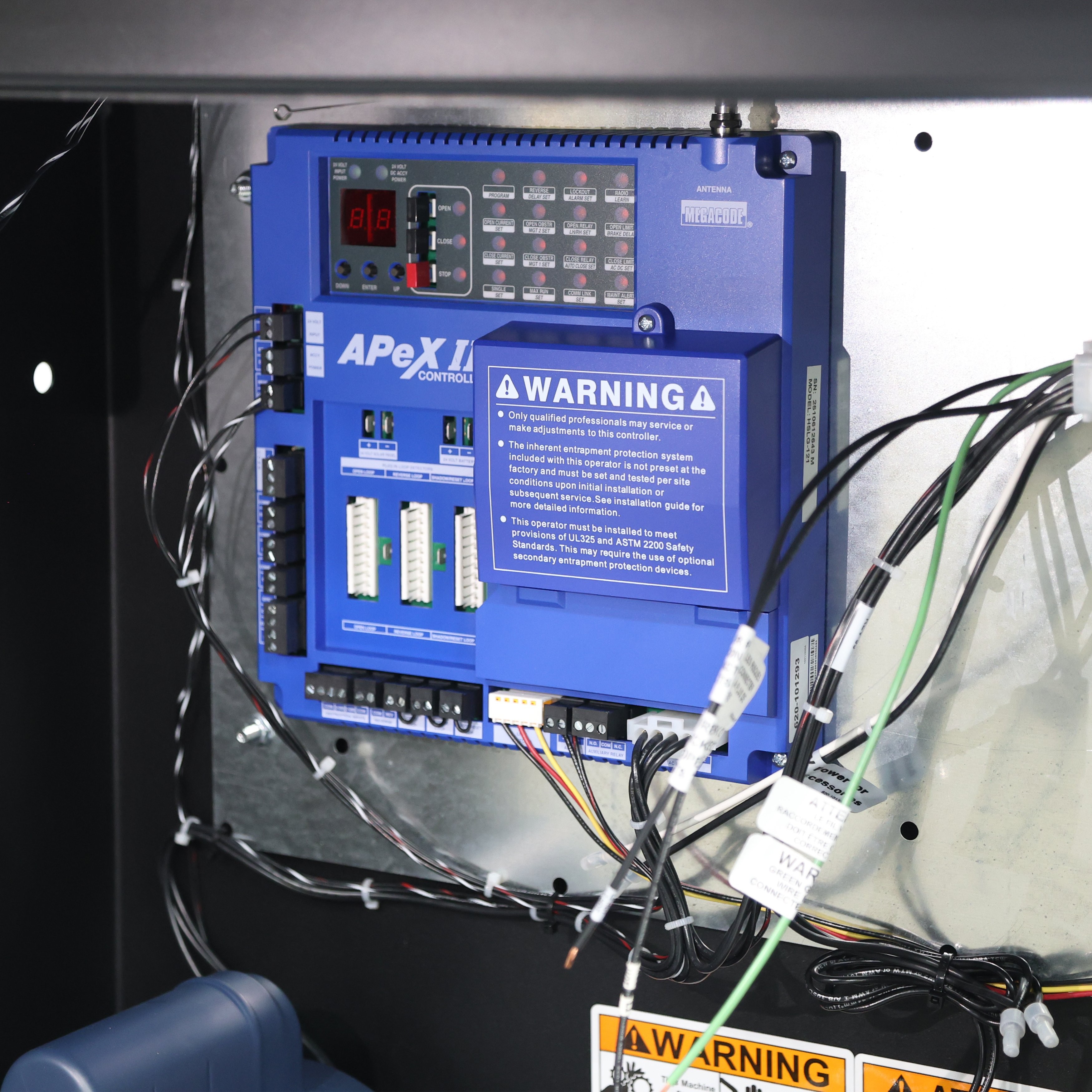 Linear/Osco HSLG-121 1 HP 230 Volt/ Single Commercial Slide Gate Opener ...