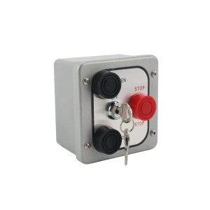 Exterior Three Button Station with Lock 2500-1322