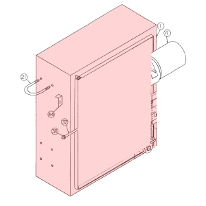 Linear / Osco 2120-359-BT Enclosure Assembly Complete with Door
