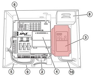 Linear / Osco Single Phase Variable Speed 230 Motor Drive for Automatic Gate Operators - 2510-529