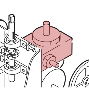 Linear / Osco 2200-957 Gear Reducer 60:1 (for 1 HP)