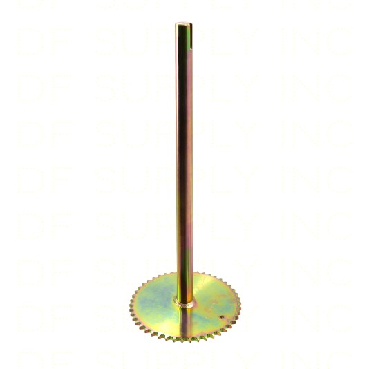 Linear / Osco 2110-566-PLT Output Shaft Welded Assembly (1-1/8" Bore with 40-B-48 Sprocket)