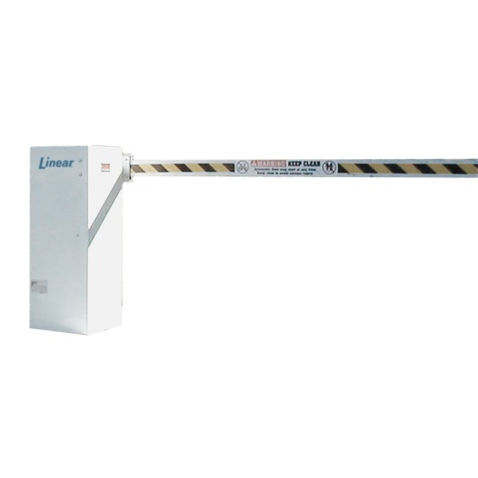 Linear BGU-10-221-WS Single Phase Parking Barrier Gate Opener with 10 ft Arm (1/2 HP / 230 Volt)