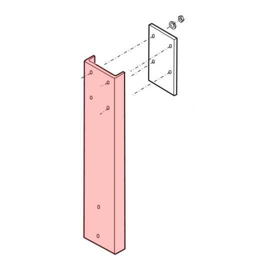 Linear / Osco 2100-1925-BT Arm Attachment Channel