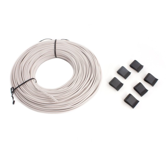 Hookup Wire Kit (15 Sets of Wire & Clips) - HAE00044