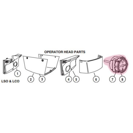 Linear LSO Garage Door Opener Motor for Automatic Gate Operators  - 220919