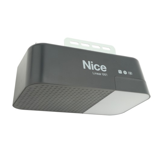 Nice Linear 661 Smart Garage Door Opener - (Integrated Battery / DC Motor / WIFI and Bluetooth)