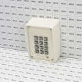 Linear - 232R White Ruggedized Keypad Acc/Co - 0-213466 (Grid Shown For Scale)