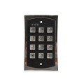 Linear - 2000 Series Em Style Flush-Mount Durable Metal Access Control Keypad - 0-294022