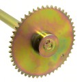 Linear / Osco 2110-566-PLT Output Shaft Welded Assembly (1-1/8" Bore with 40-B-48 Sprocket)