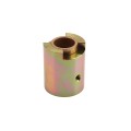 Linear / Osco 2110-777 Reducer Coupler with Oilite Bushing (Grid Shown For Scale)