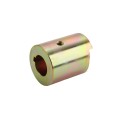 Linear / Osco 2110-777 Reducer Coupler with Oilite Bushing (Grid Shown For Scale)