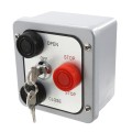 Exterior Three Button Station with Lock 2500-1322