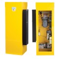 Linear BGUS-D-18-211-YS Single Phase Barrier Gate Opener with DC Battery and 18 ft Arm (1/2 HP / 115 Volt)