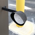 Linear E3K Long-Range Photoelectric Reflective Sensor with Reflector & Hood (NEMA 4, 40 ft, 24 VDC)