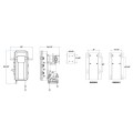 Nice Linear Extended Duty Commercial/Industrial Jackshaft with Emergency Chain Hoist - MCX-GH