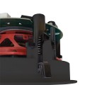 Linear/Osco Speaker System 8 inch In-ceiling speaker with 15 degree tilt black Kevlar woofer, Pivoting 1 1/4 inch aluminum magnesium AccuAim tweeter/ tool-less install, per Each - SC3-IC8-TILT