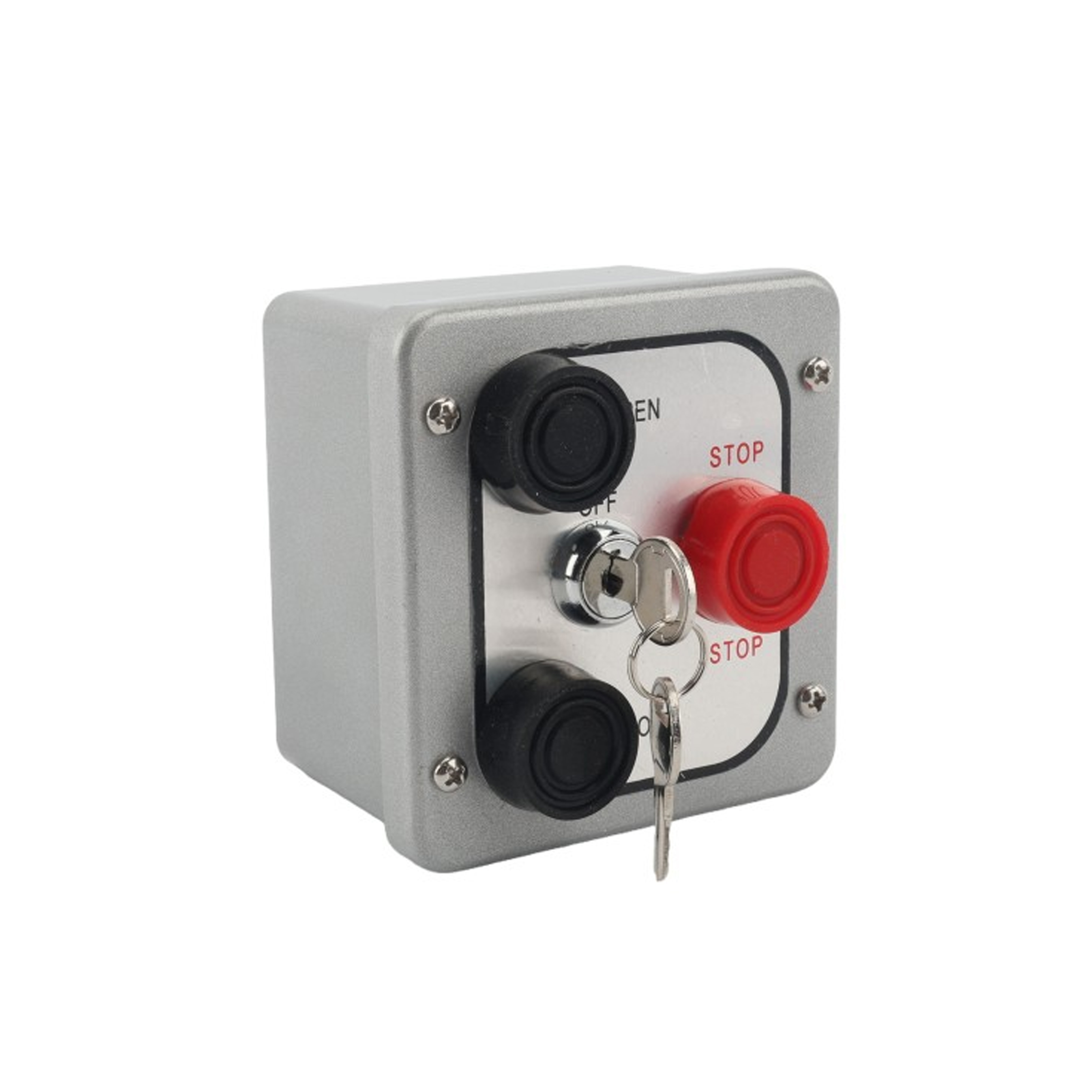 3bxl three button exterior open close stop surface mount with lockout control nema