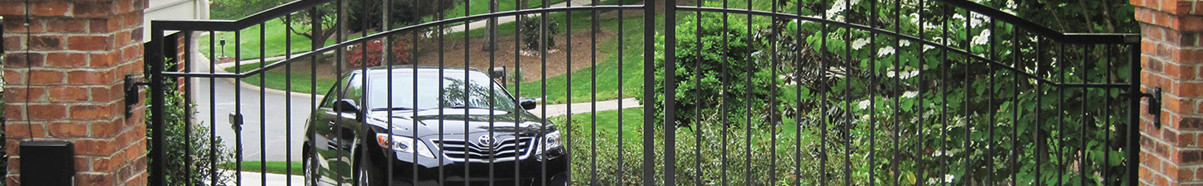 linear gate opener installation image for background