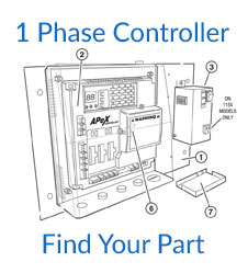 Linear HSLG 1 Phase Controller Parts