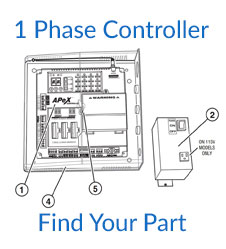 Linear SWG 1 Phase Controller Parts