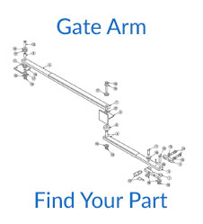 Linear SWR Gate Arm Parts